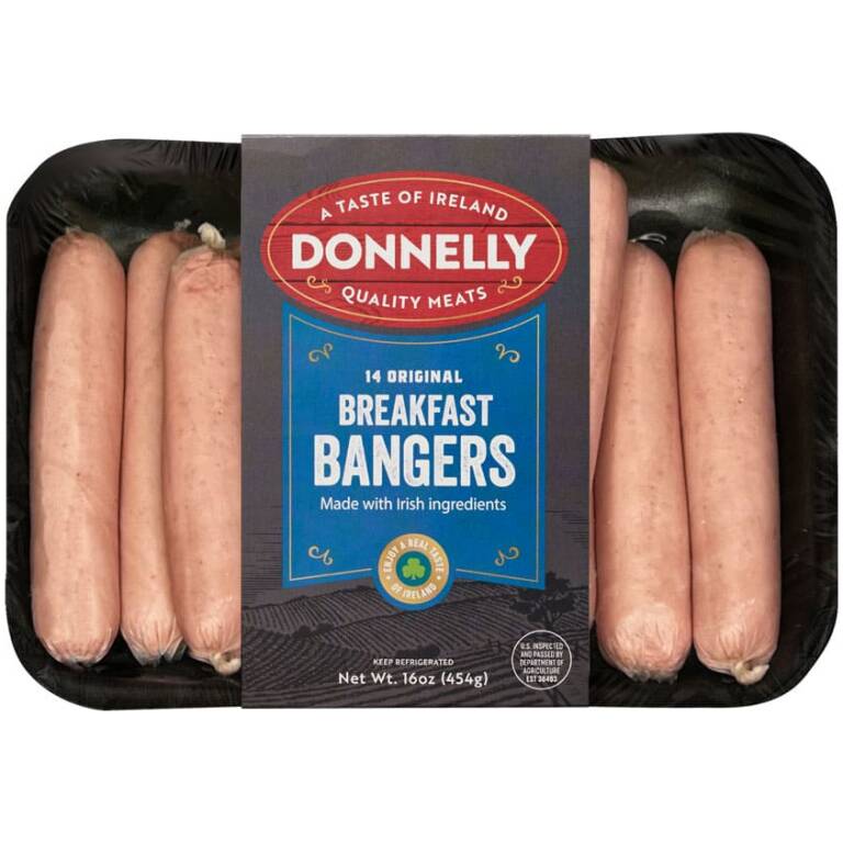 Donnellys Irish Style Rashers .5lb Back Bacon Brits R U.S.