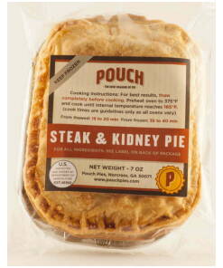 Pouch Steak Kidney Pie